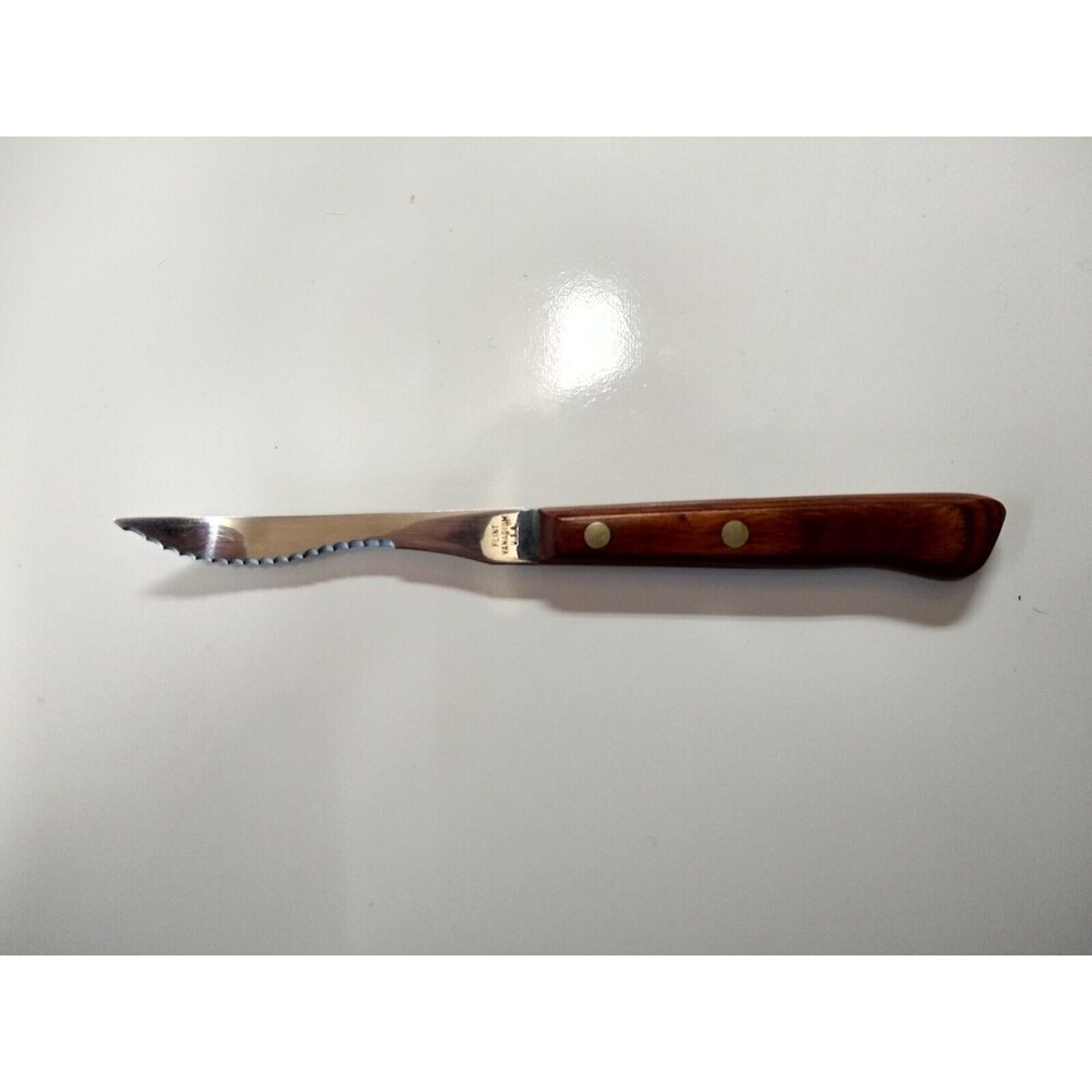 Vintage Flint Vanadium 7" Contour Parer Knife Made in the USA